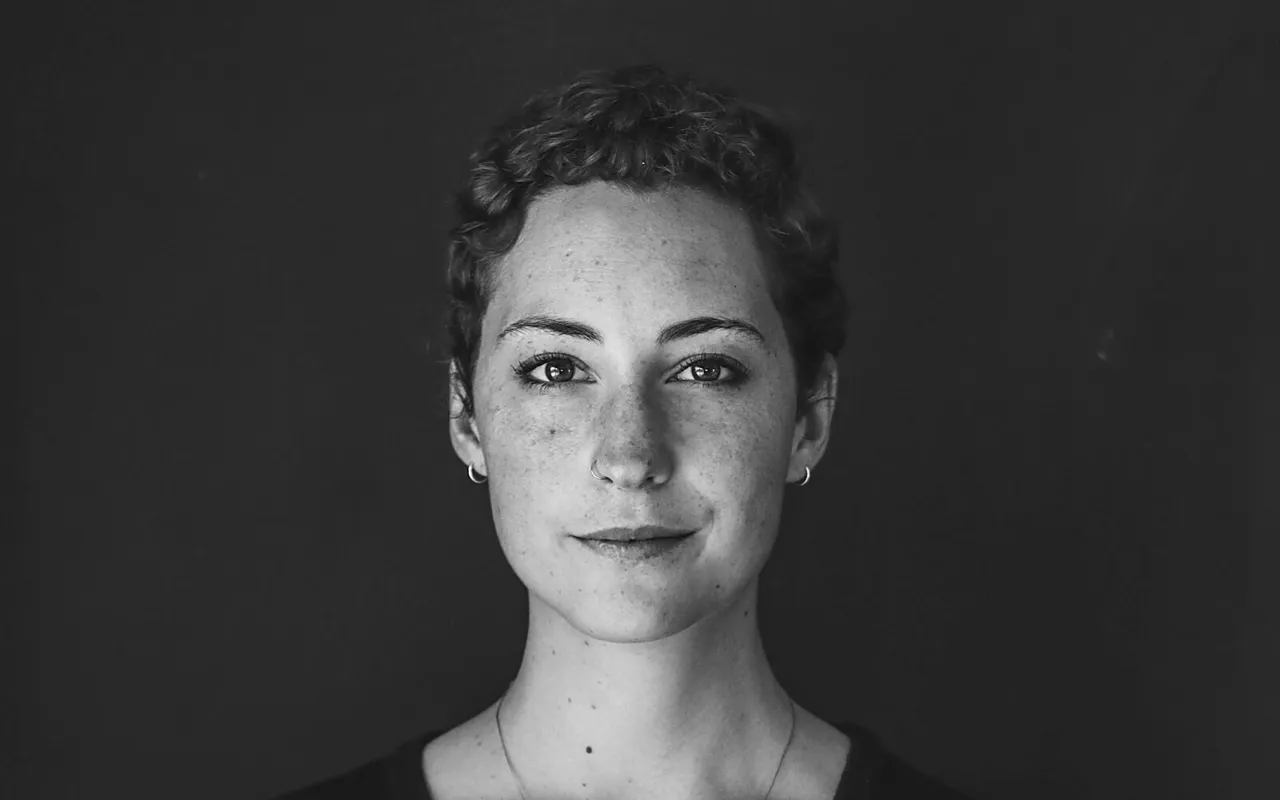 Portrait after conservative sharpening